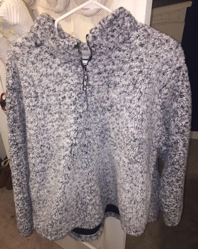 fluffy jacket walmart