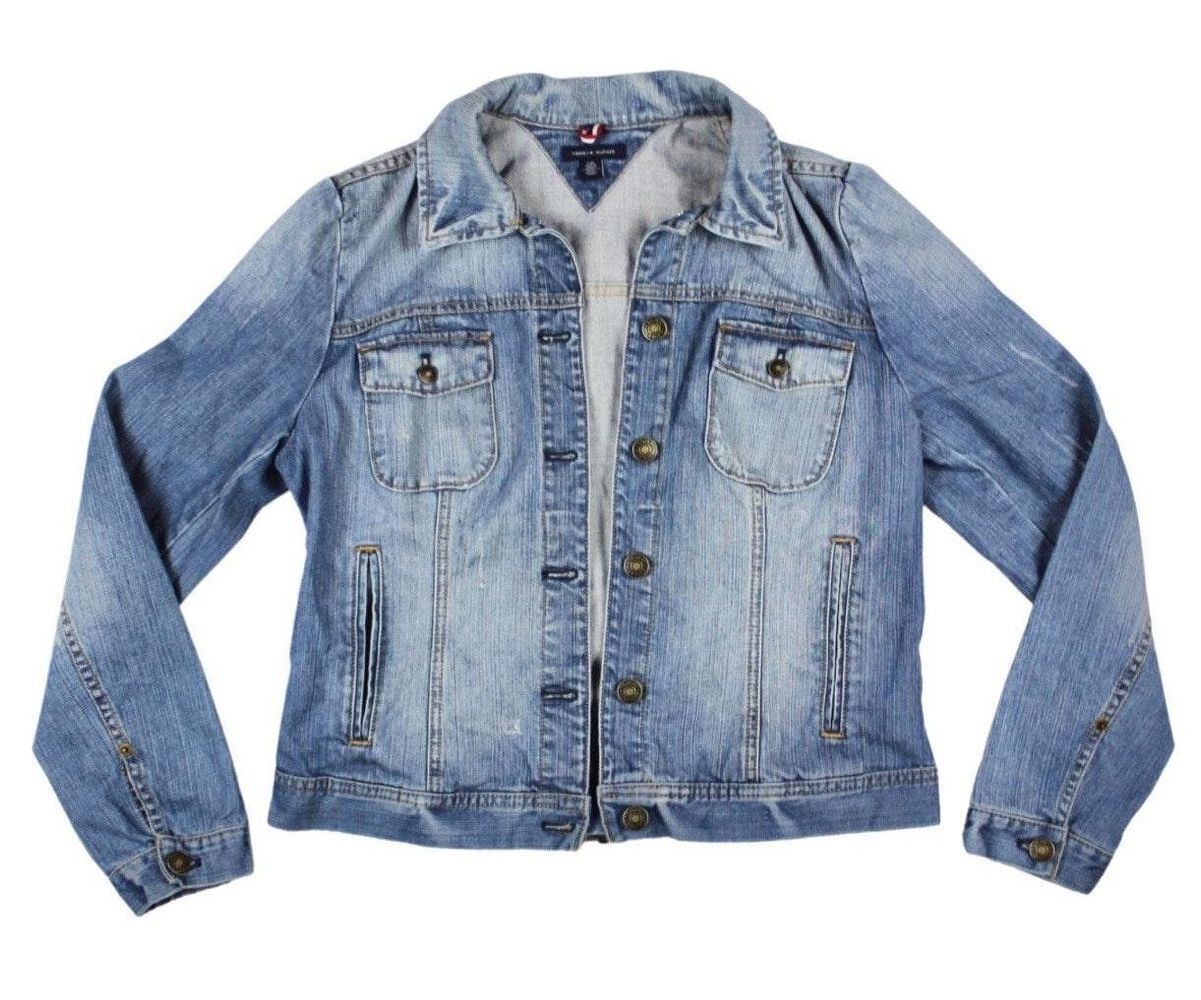 tommy hilfiger denim parka