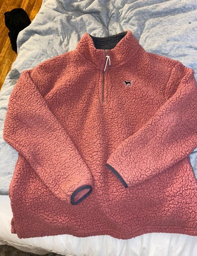 fuzzy sweater victoria secret