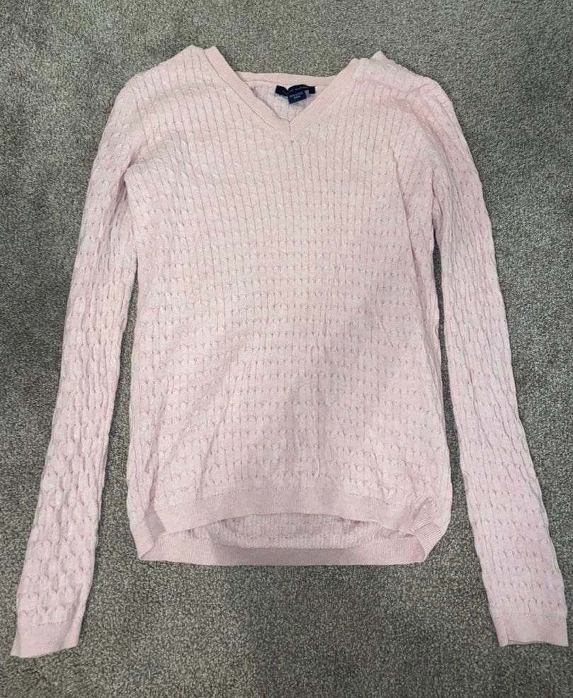 tommy hilfiger cream sweater