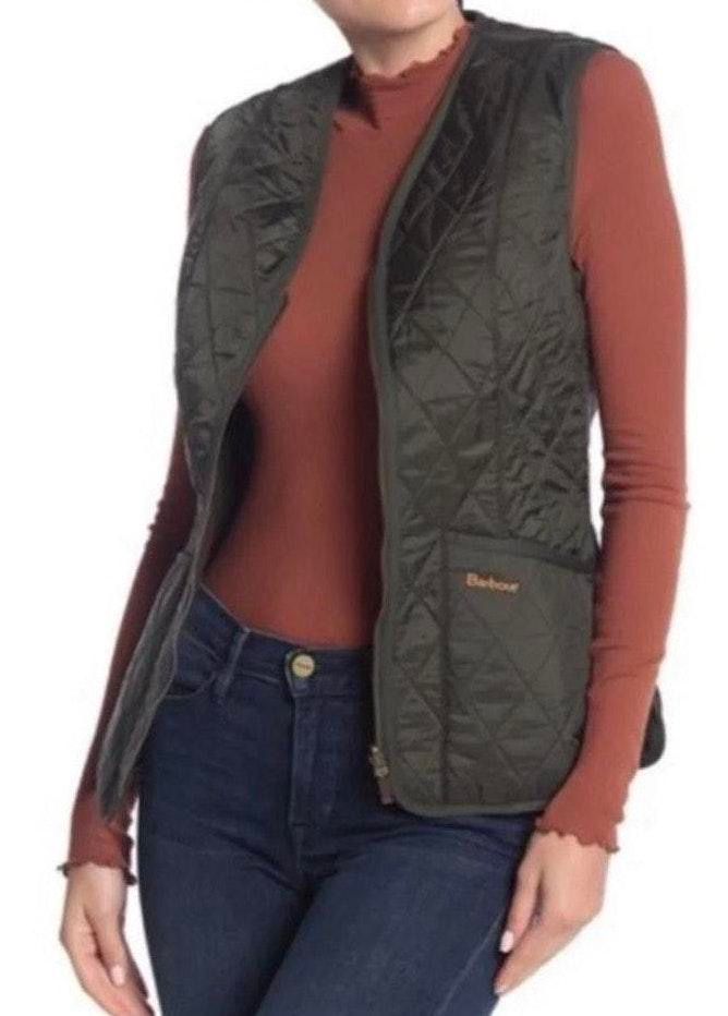 barbour betty quilted vest