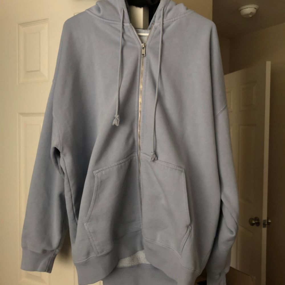 brandy melville carla hoodie grey