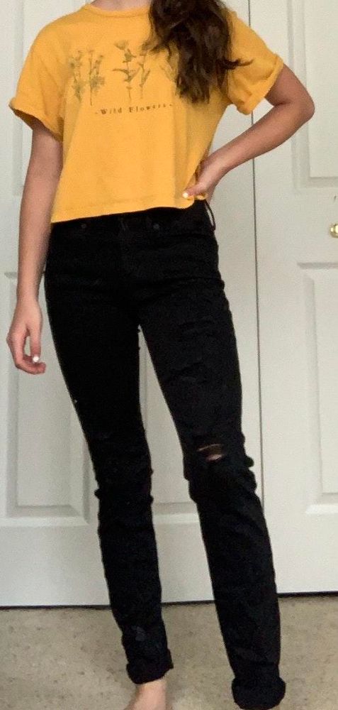 black ripped jeans kohls