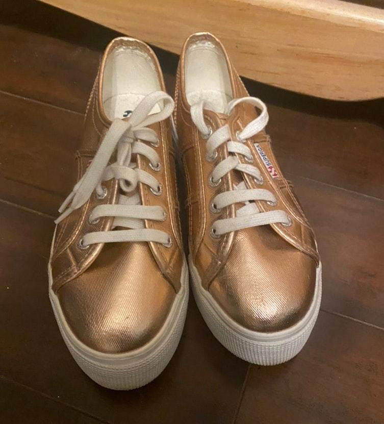 rose gold platforms