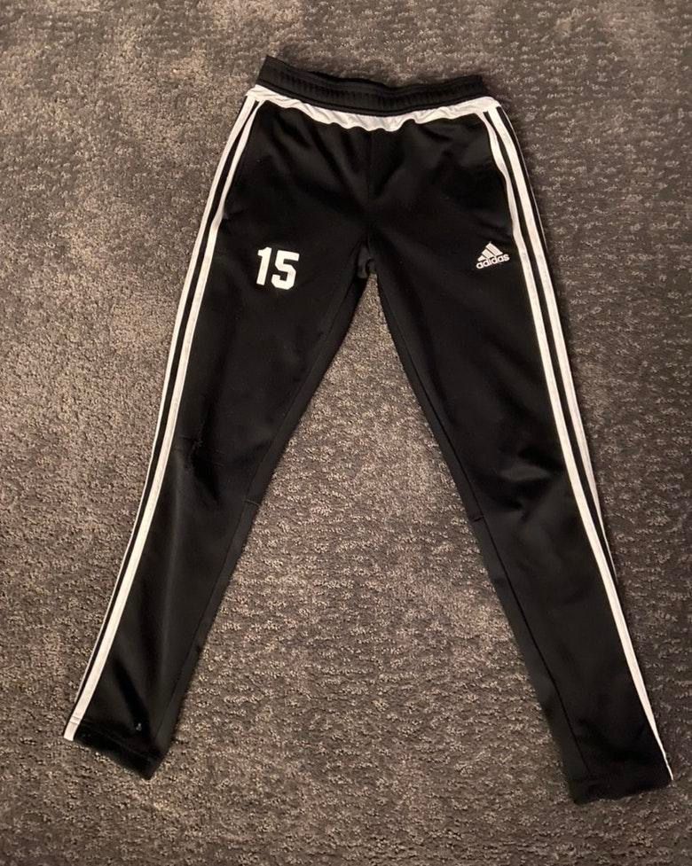 adidas zip up joggers