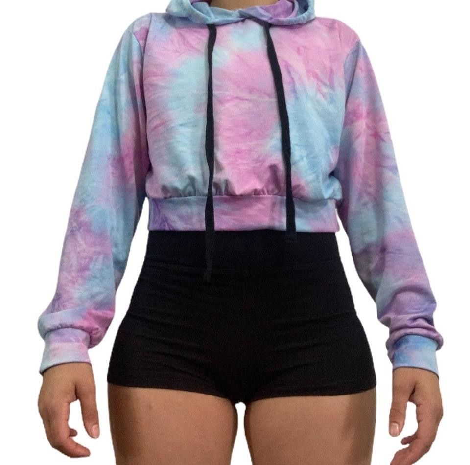 hm cropped hoodie