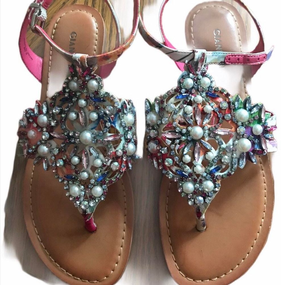 bling sandals