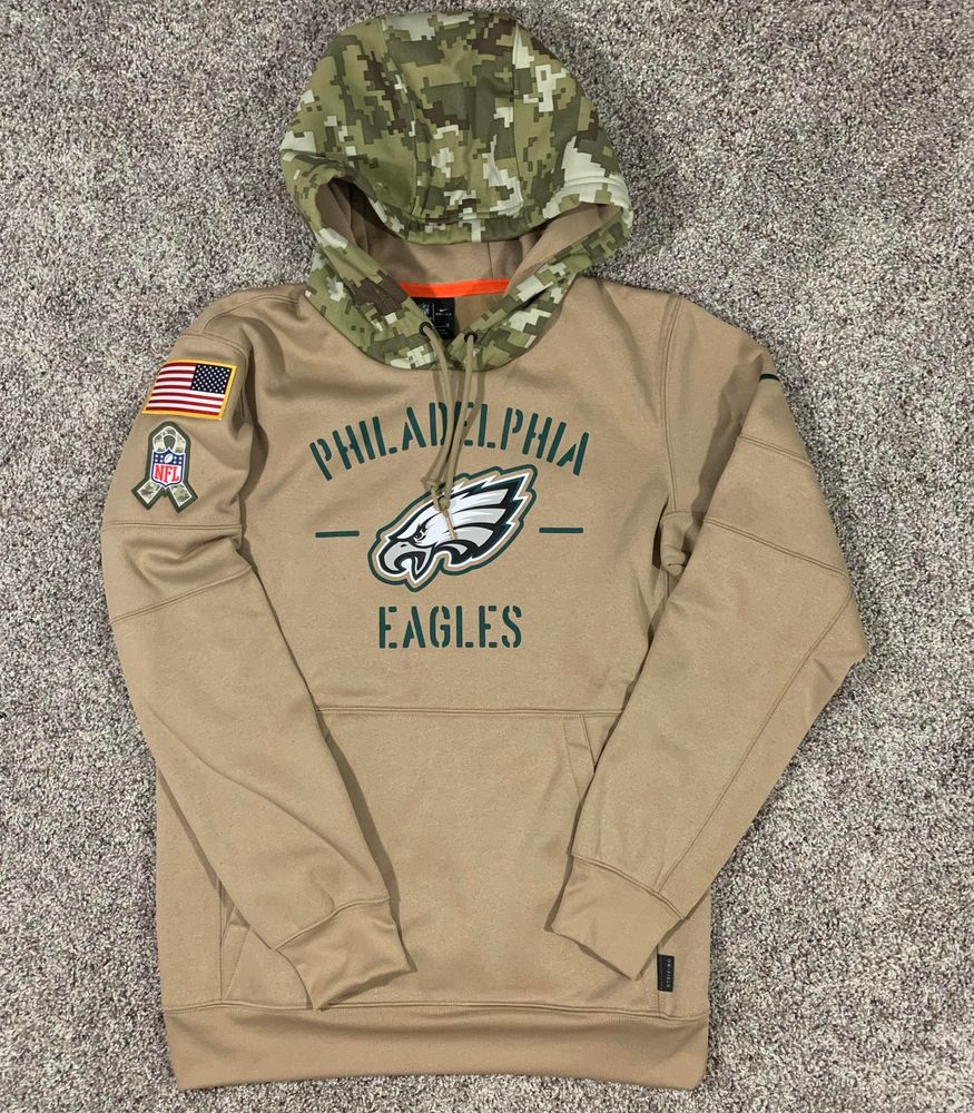 salute to service eagles hoodie