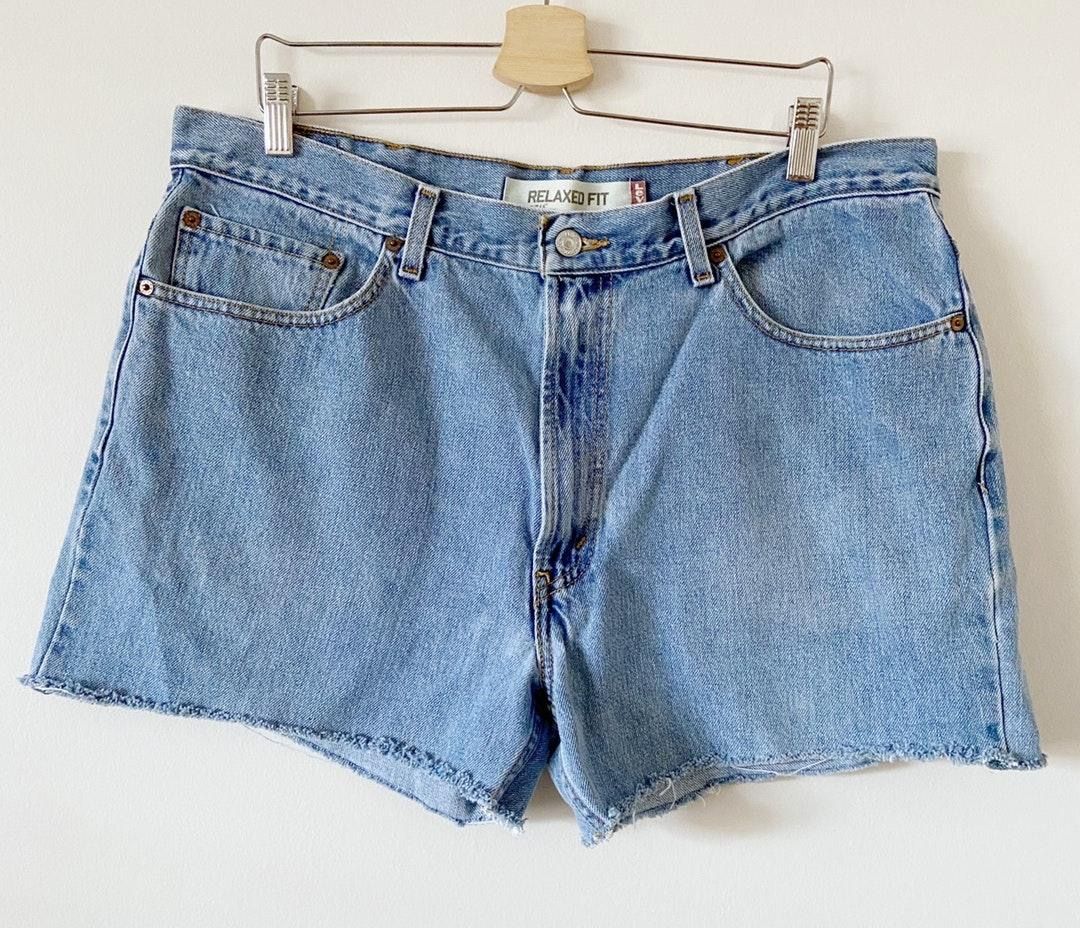 womens levi 550 relaxed fit shorts