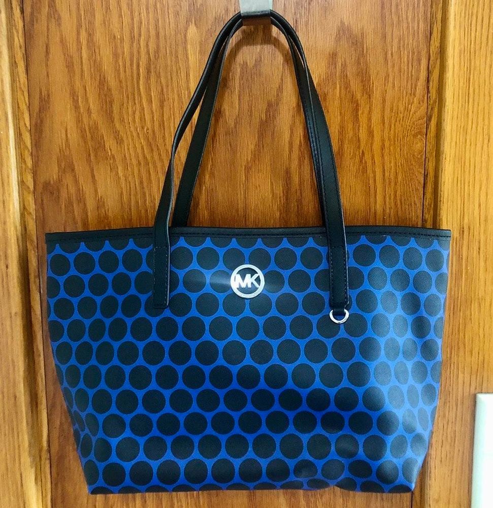 michael kors polka dot tote