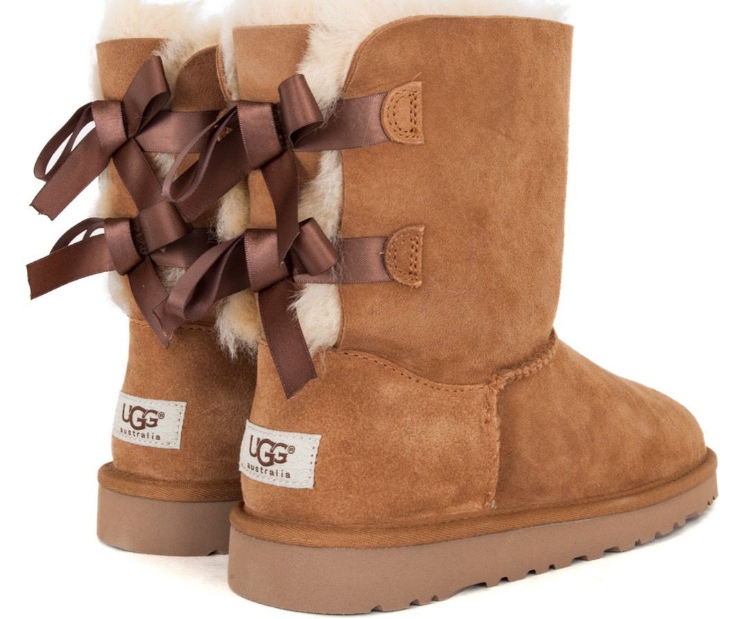 uggs brown bows