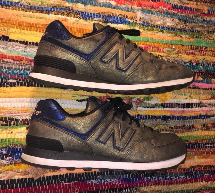 new balance metallic sneakers