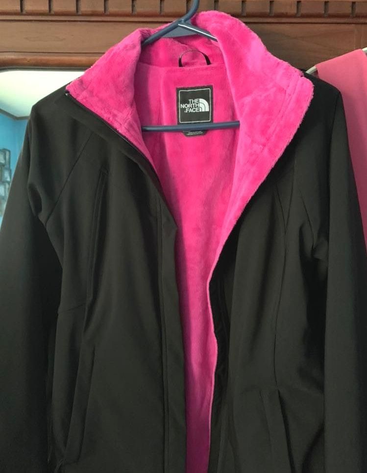 north face jacket with fleece inside