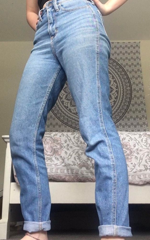 high rise jeans hollister