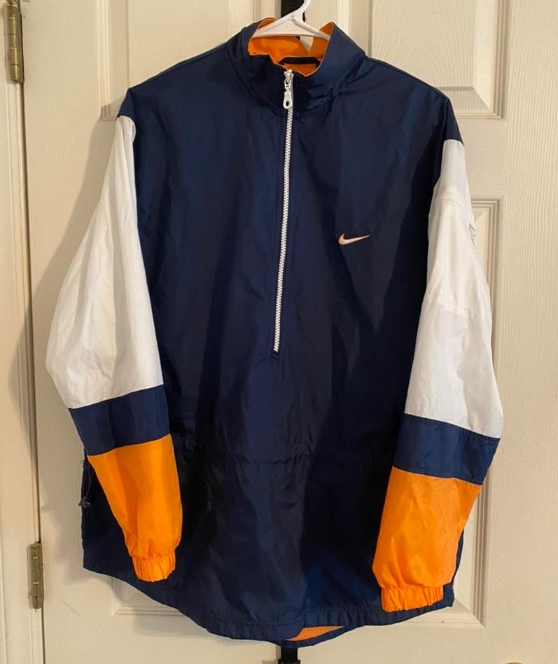 nike pullover rain jacket