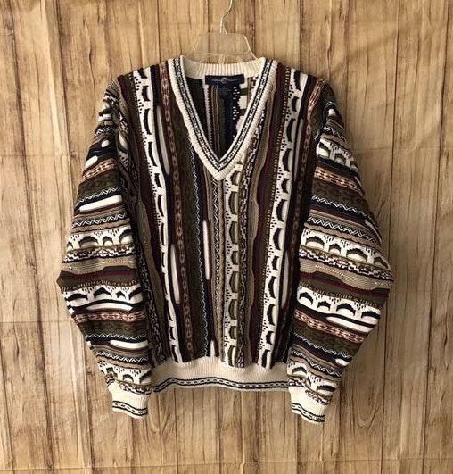 vintage coogi style sweater
