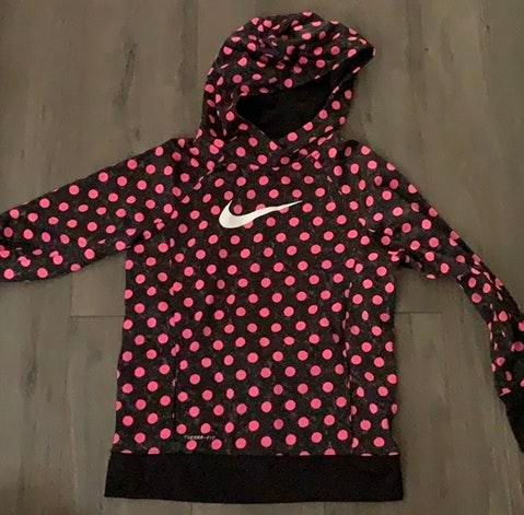 nike polka dot hoodie