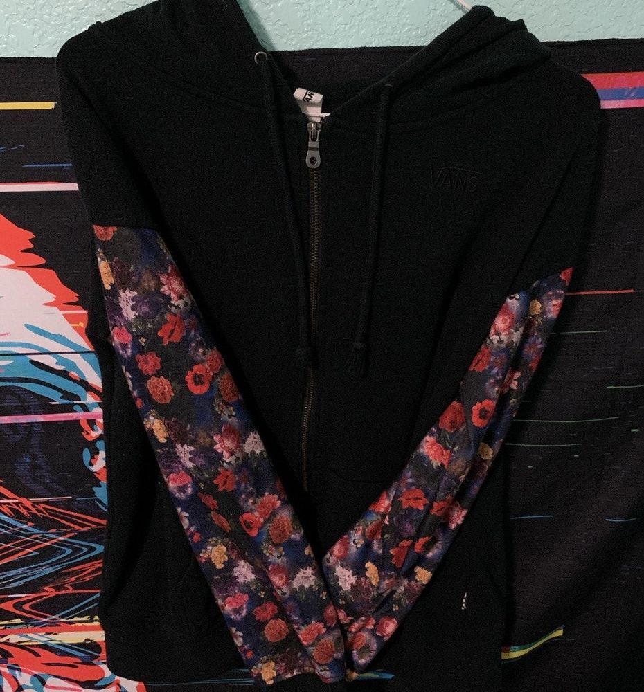 vans floral jacket