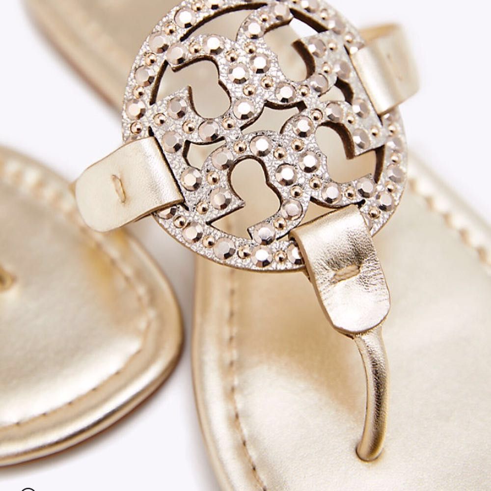 tory burch rhinestone sandals