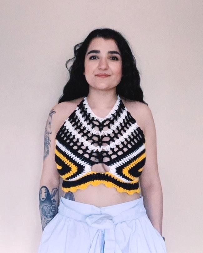 bralette top festival