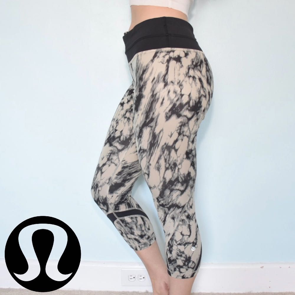 lululemon marble leggings