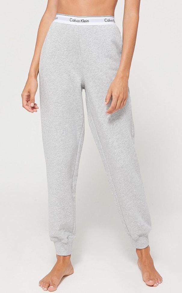 Calvin Klein Gray Sweatpants Sale Online, SAVE 42% 