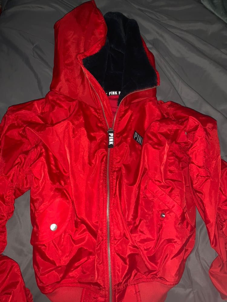 victoria's secret pink winter jackets