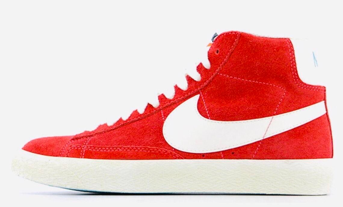 nike suede blazer trainers