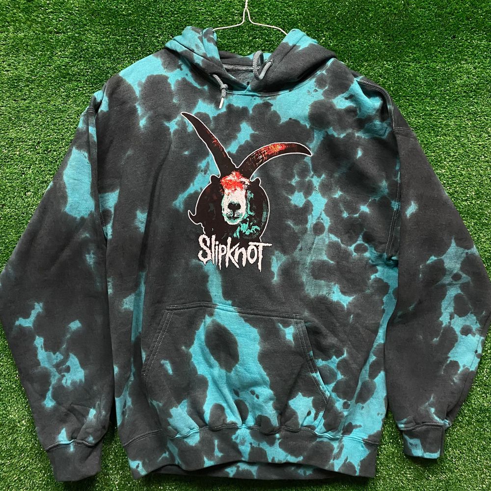 slipknot hoodie tie dye