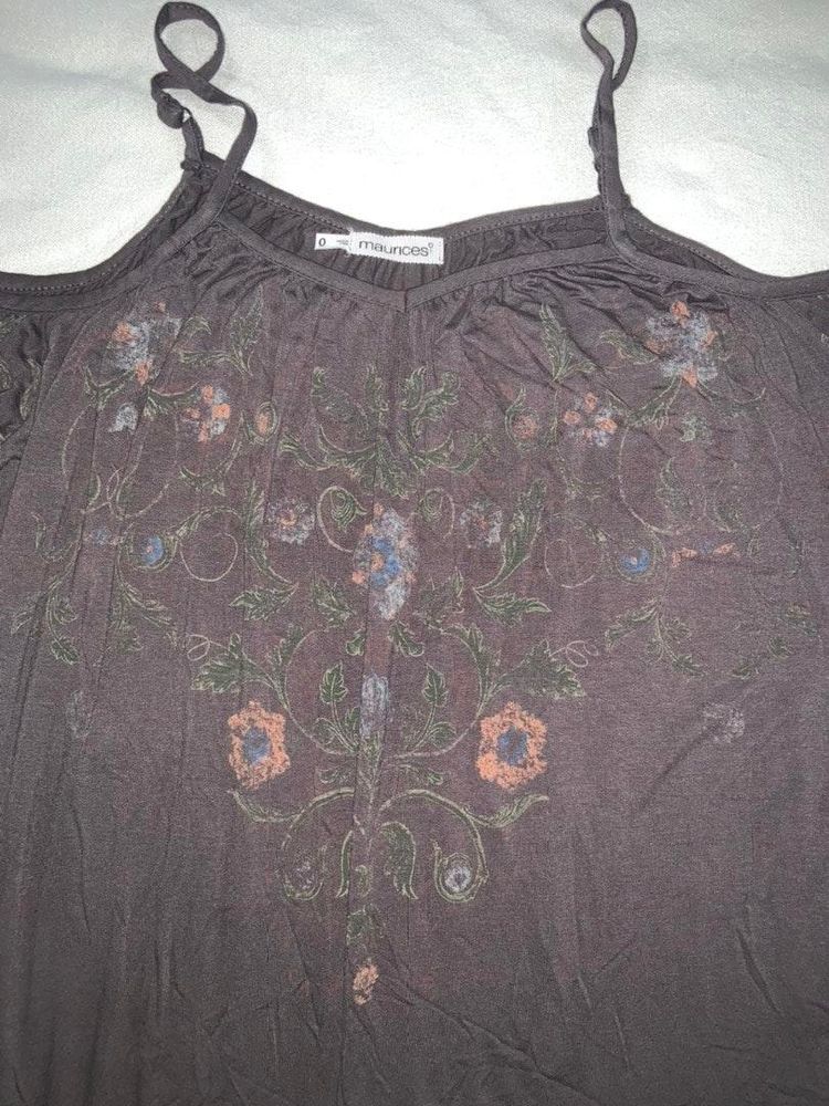 maurices cold shoulder top