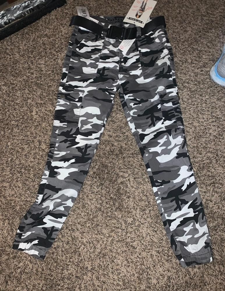 vip jeans camo joggers