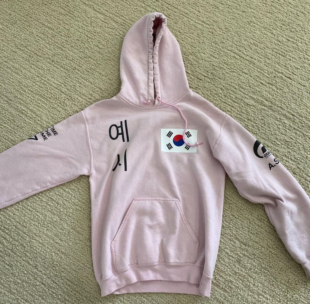 hoodie anti social social club pink