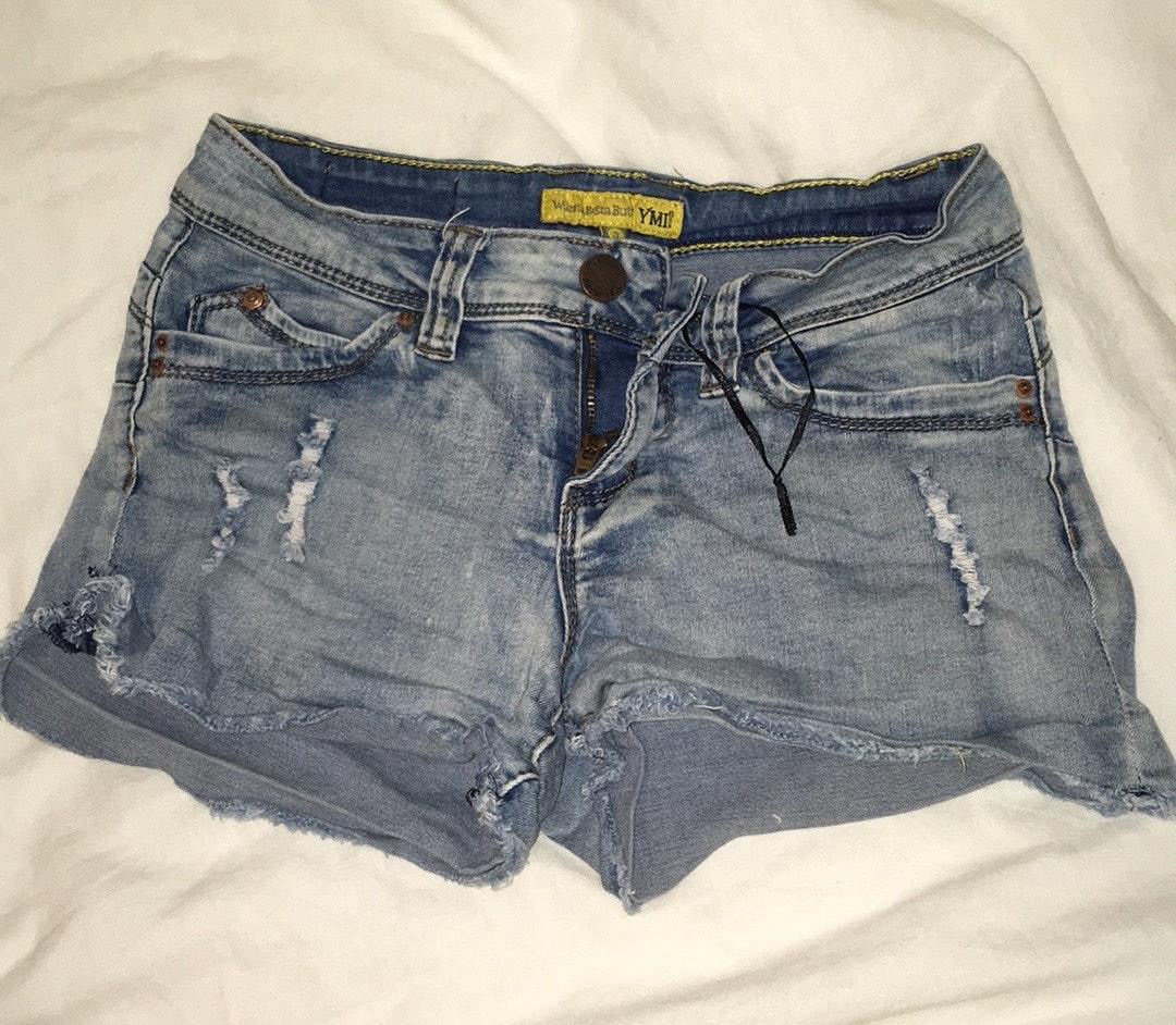 size 50 denim shorts