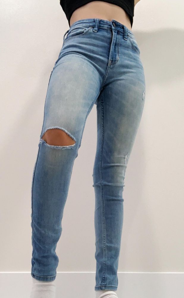 hollister high rise super skinny jeans