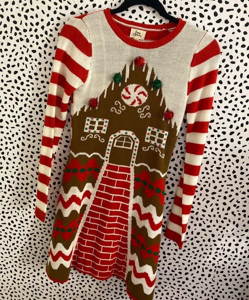target ugly sweater dress