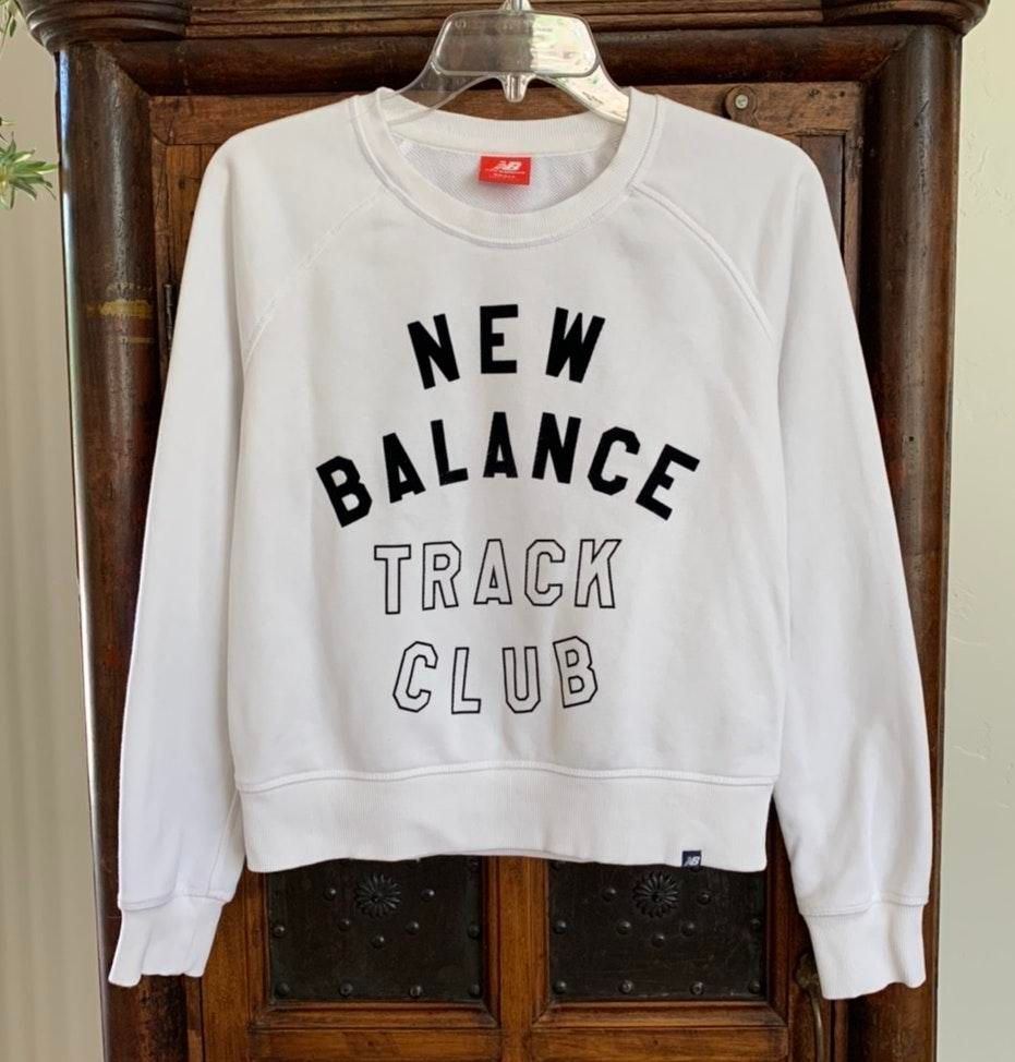 new balance track club sweatshirt