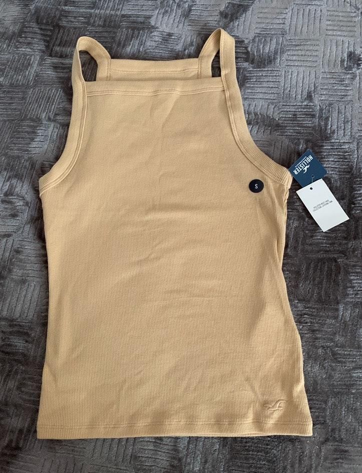 hollister high neck tank