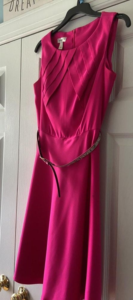 dress barn purple dress