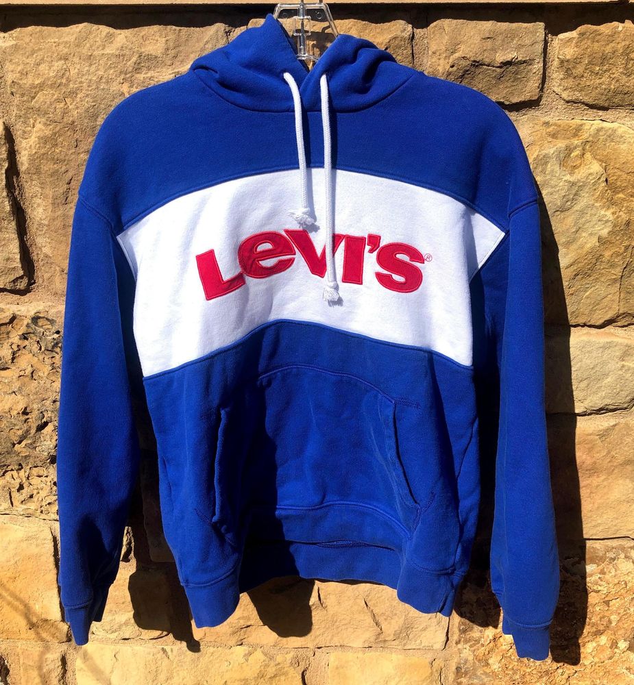 levis colorblock hoodie