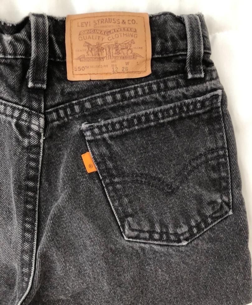 levis 550 orange tab