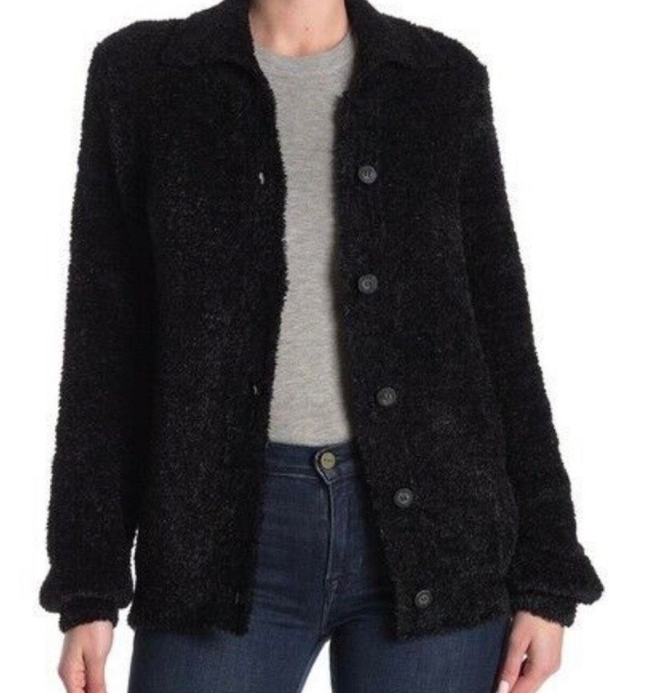 teddy fleece cardigan