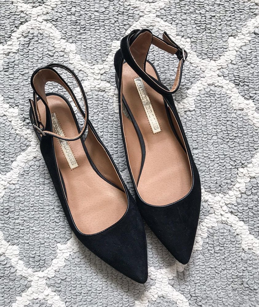audrey brooke pointed toe flats
