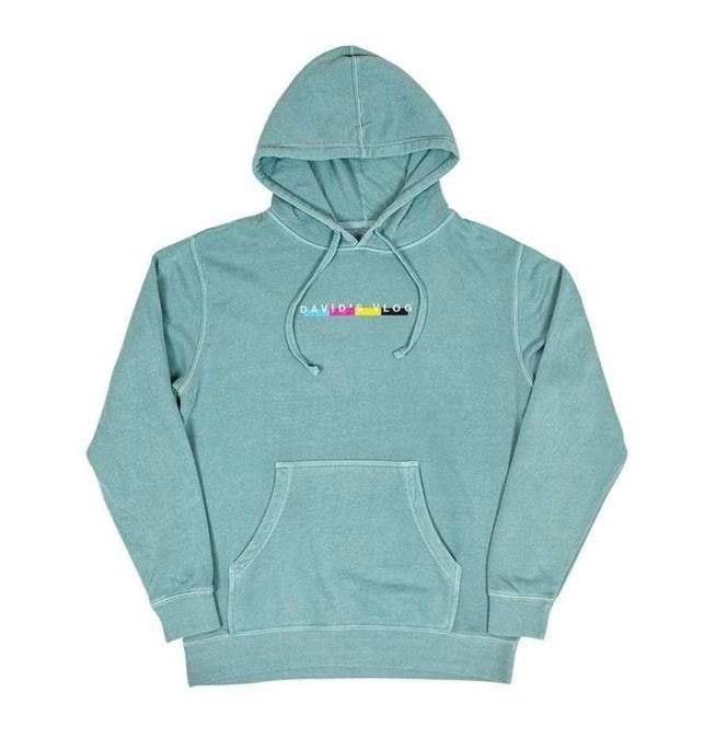 david dobrik pink cropped hoodie