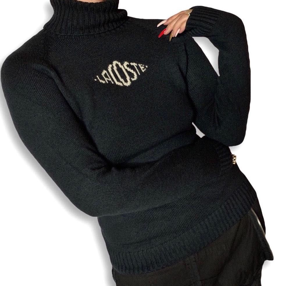 lacoste turtleneck sweater