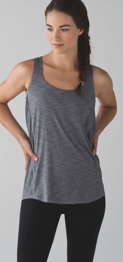 lululemon grey tank