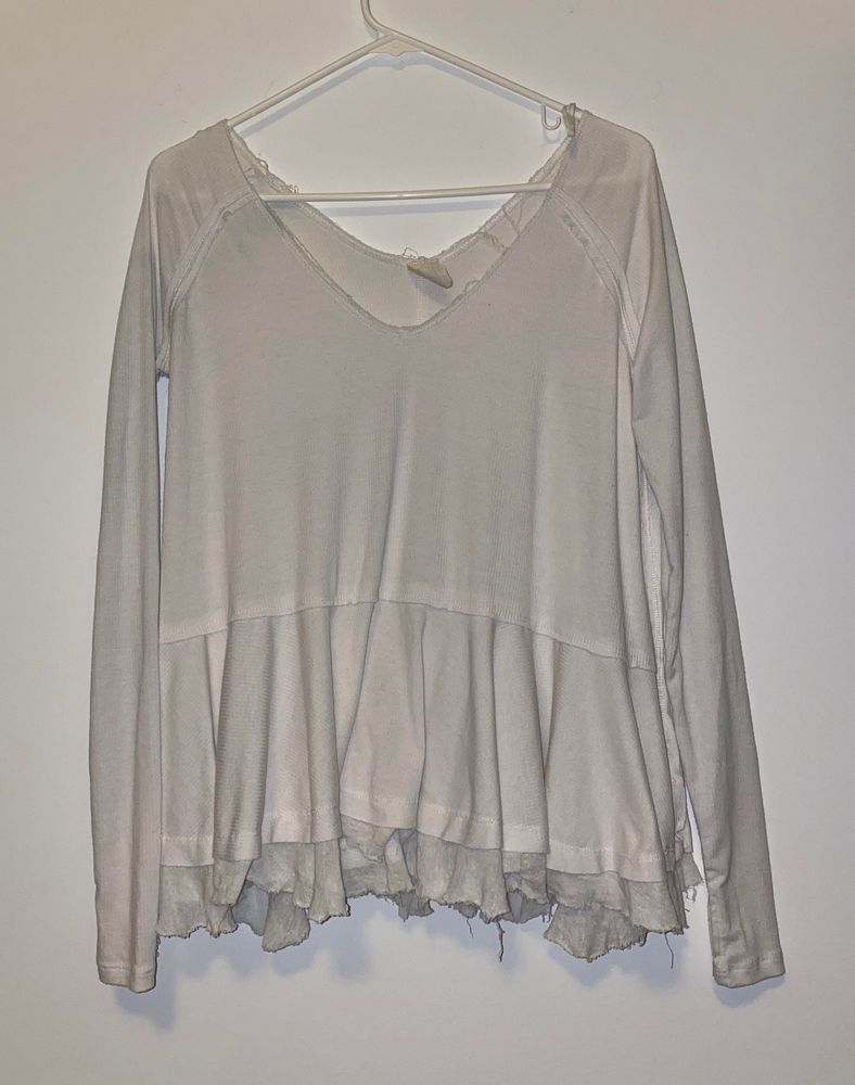 oversized peplum top