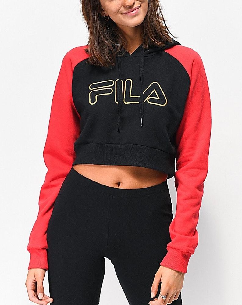 fila cropped sweater