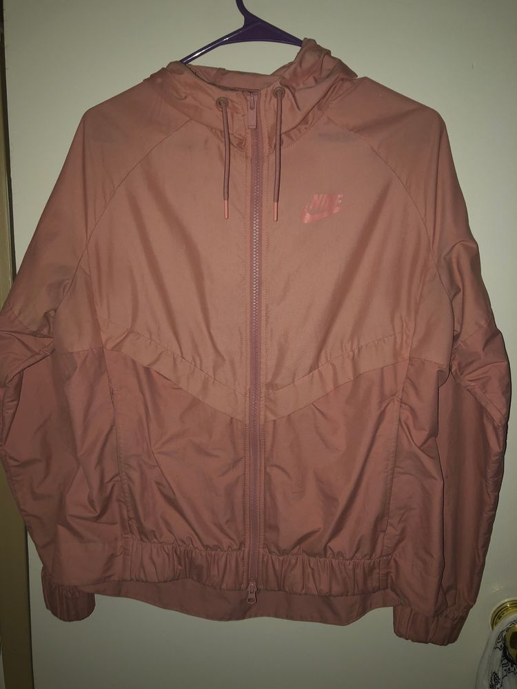 nike rose gold jacket