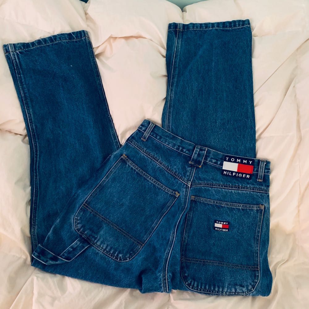 tommy hilfiger high waisted jeans