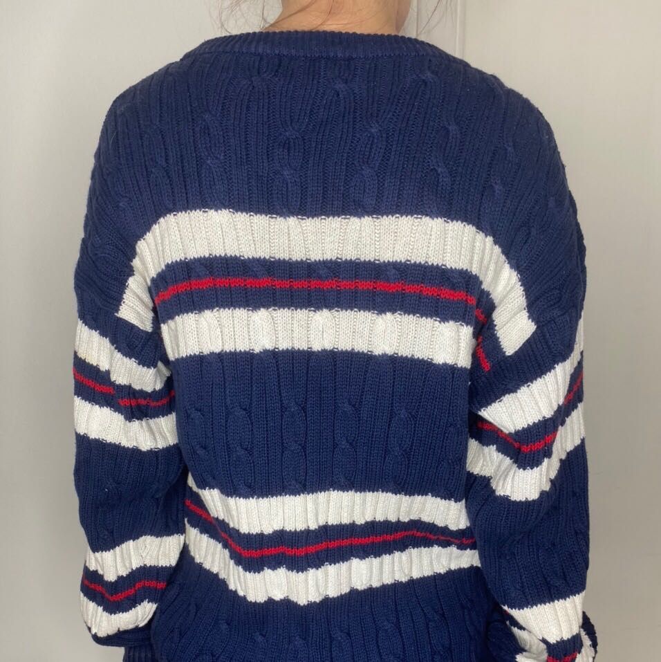 christian dior blue sweater